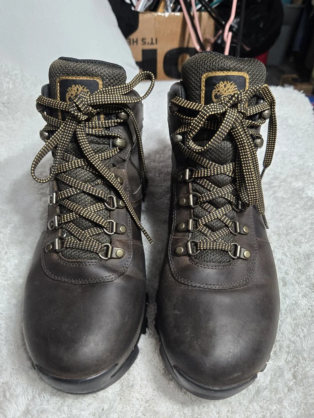 Timberland Men's Mt. Maddsen Waterproof Mid Hiking Boots Sz 11